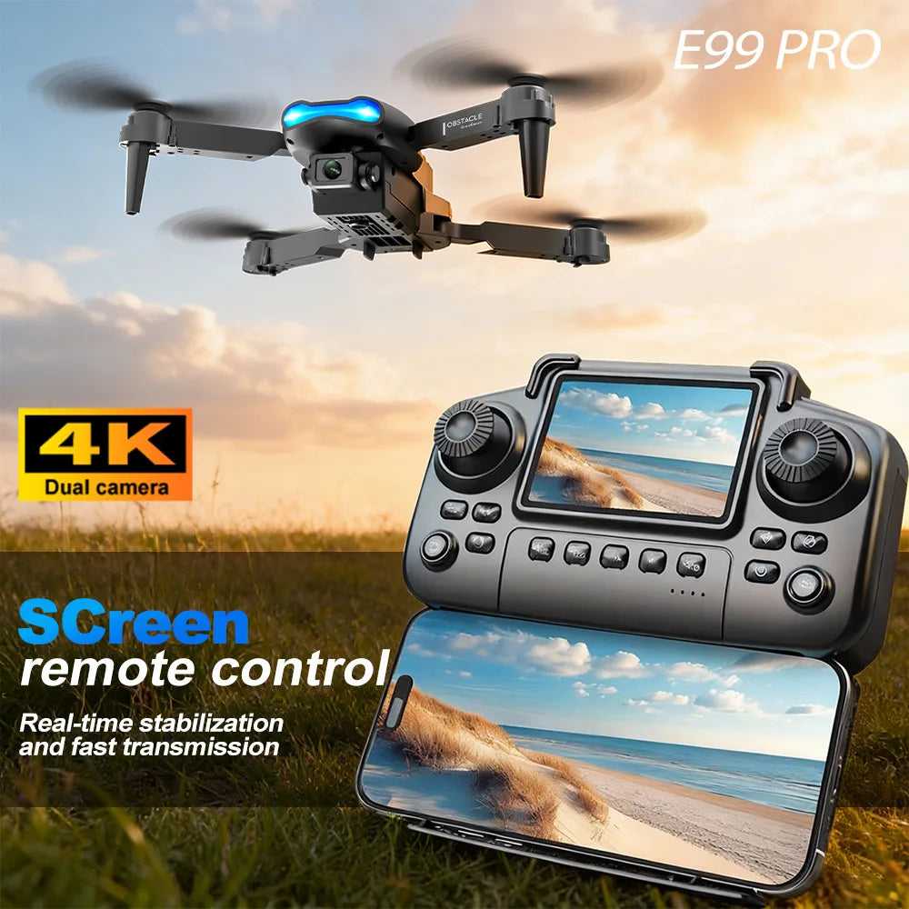 ZNLYRION 4K Dual Camera Foldable RC Drone With Intelligent Flight