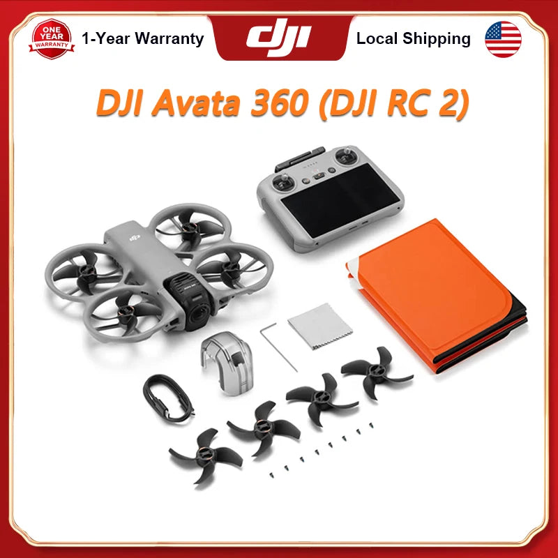 DJI Avata 360 FPV 8K Aerial Imaging Drone With RC2