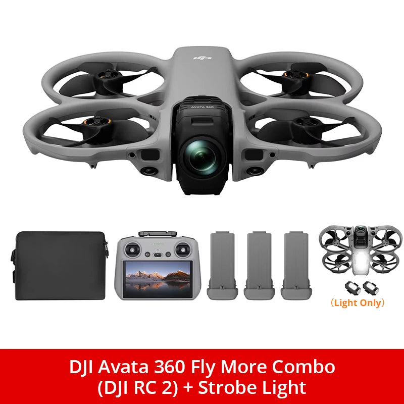 DJI Avata 360 Fly More Combo Drone Featuring 8K Camera