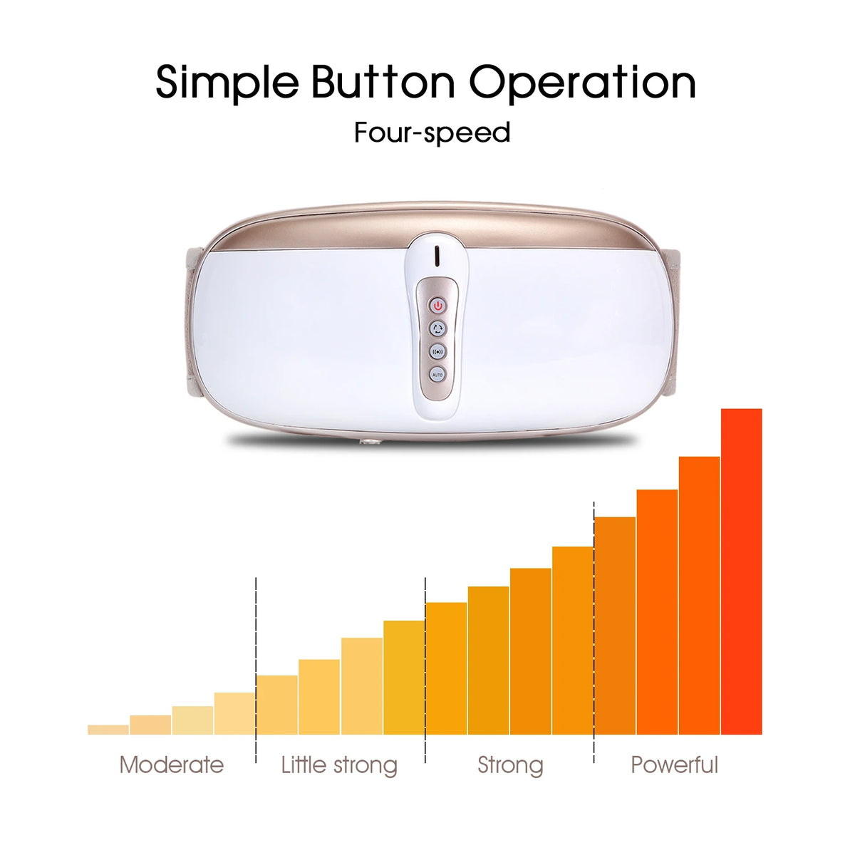 Adjustable Vibration Massage Belt For Weight Loss And Digestion Aid
