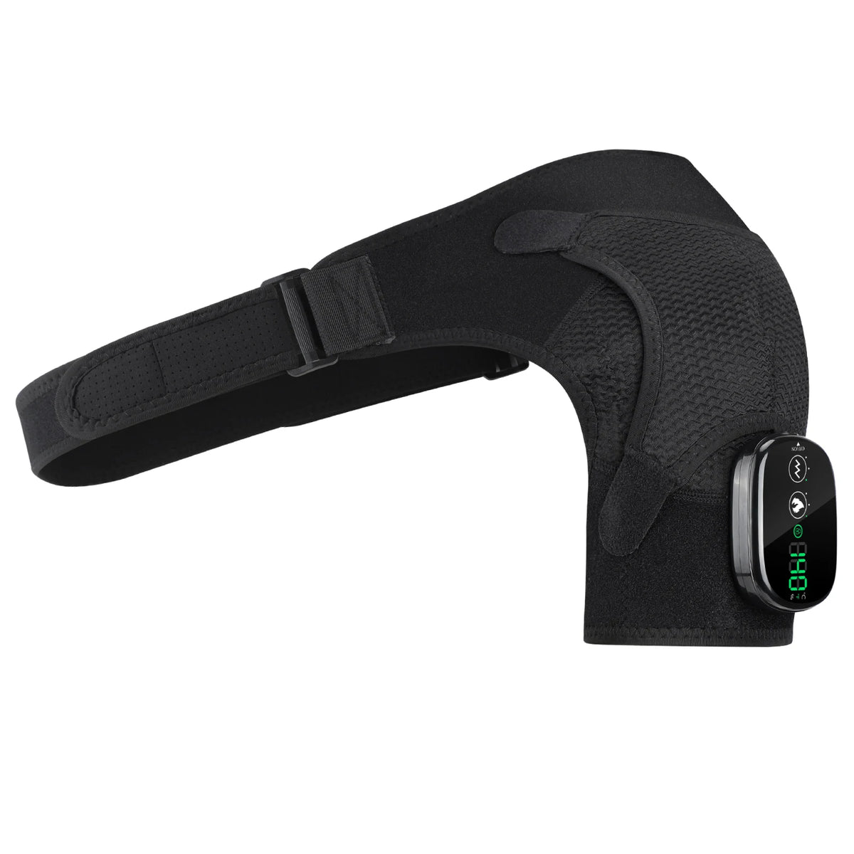 Hailicare Cordless Heated Shoulder Massager With Vibration Therapy
