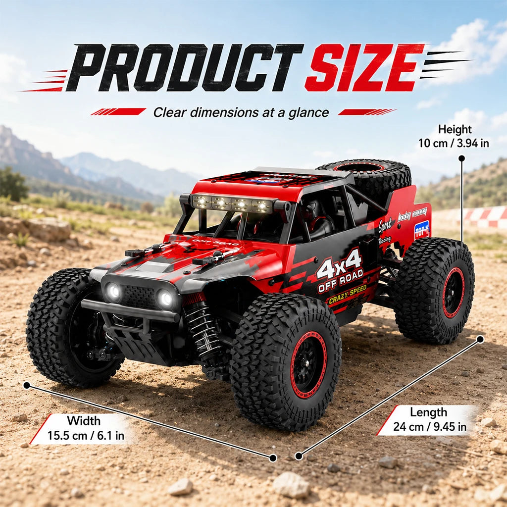 ZNLYRION SG202MAX Brushless 4WD Off Road RC Monster Truck