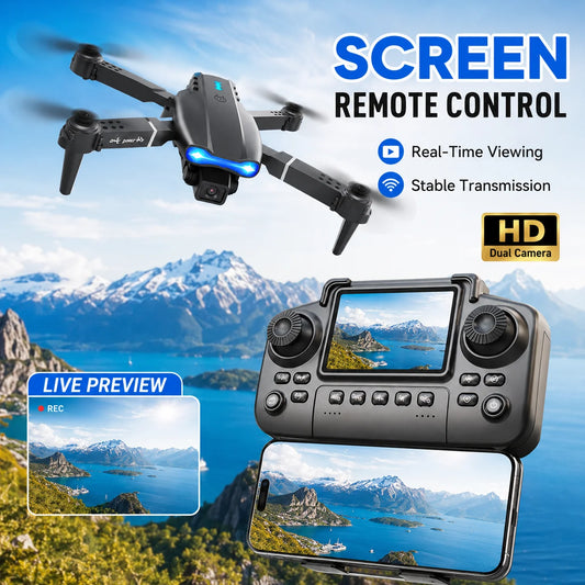 ZNLYRION 4K Dual Camera Foldable RC Drone With Intelligent Flight