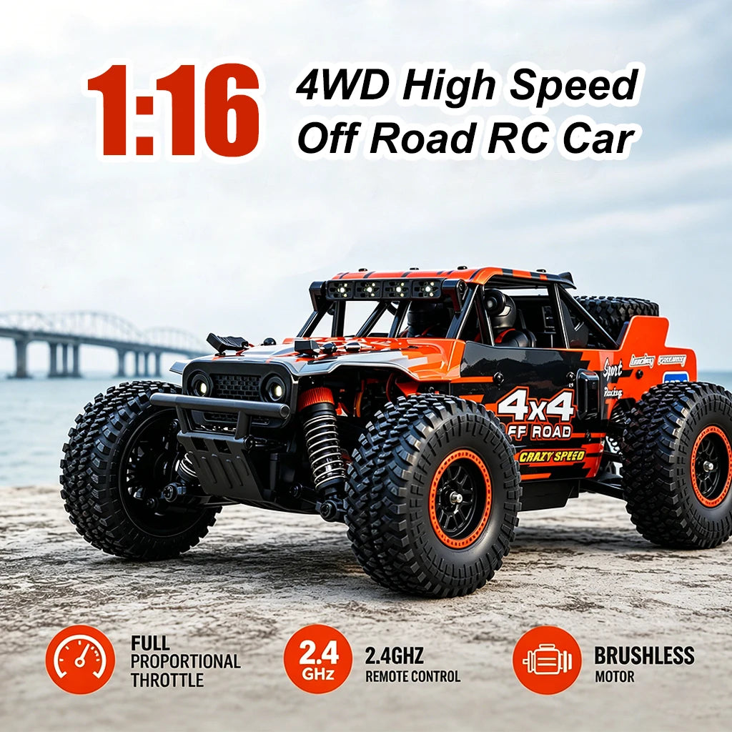 ZNLYRION SG202MAX Brushless 4WD Off Road RC Monster Truck