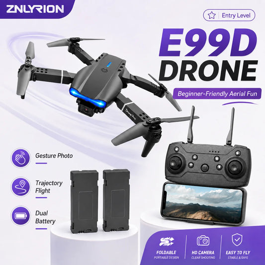 ZNLYRION Foldable FPV Drone Dual Camera Optical Flow Hover