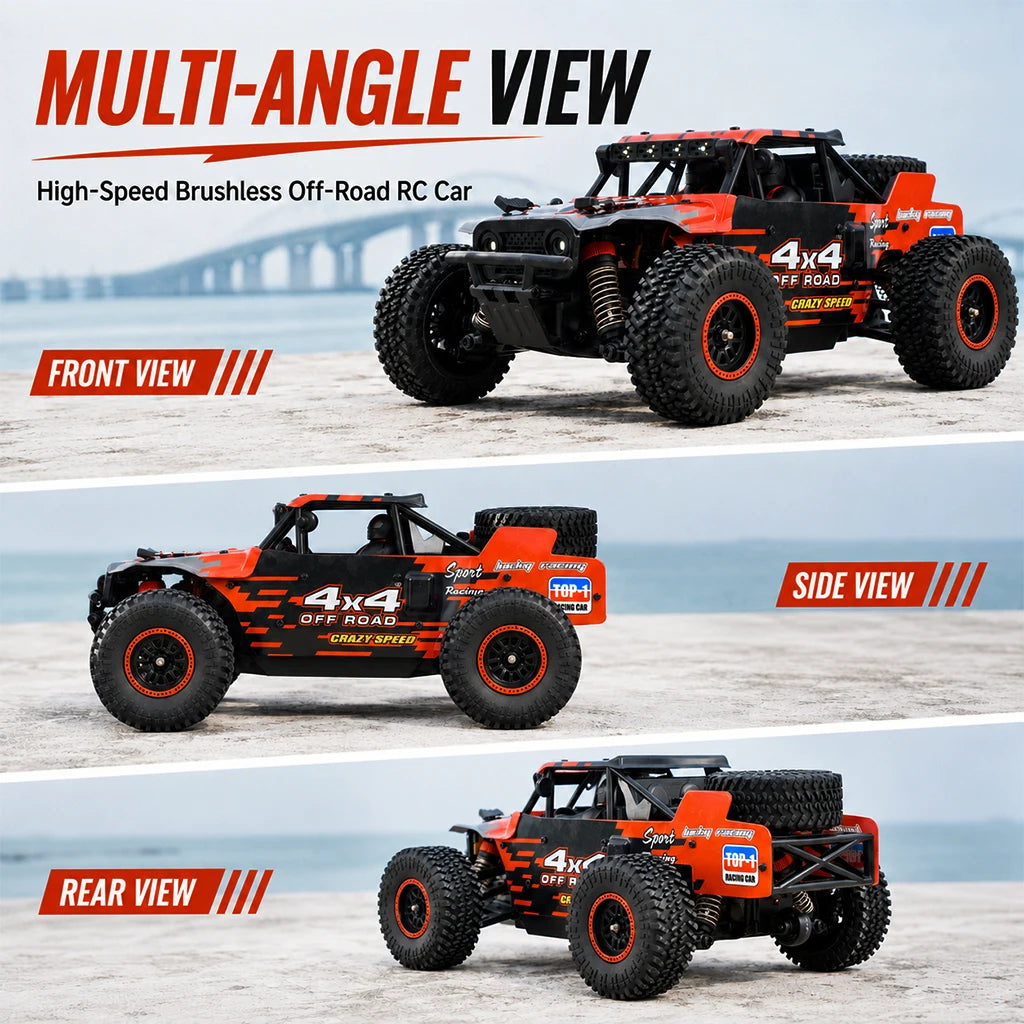 ZNLYRION SG202MAX Brushless 4WD Off Road RC Monster Truck