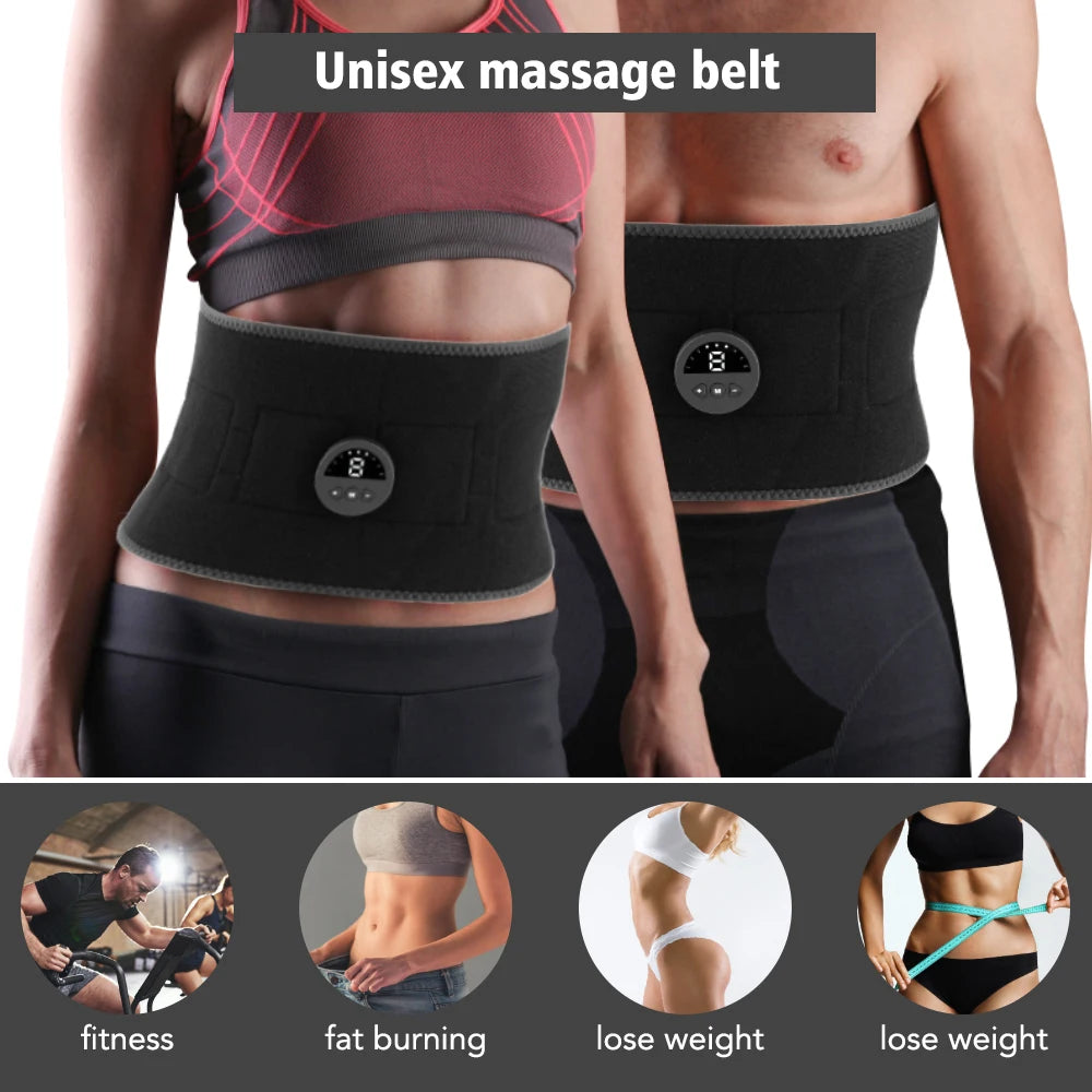 Hailicare EMS Waist Belt Muscle Massager Abdominal Trainer