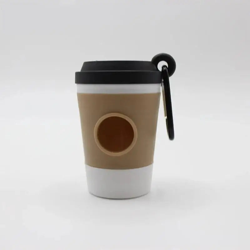Portable Dog Waste Bag Dispenser With Coffee Cup Design