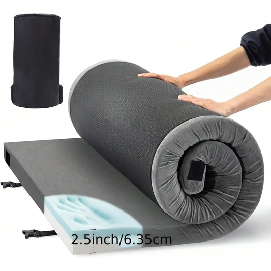 Waterproof Memory Foam Camping Sleeping Pad With Travel Bag