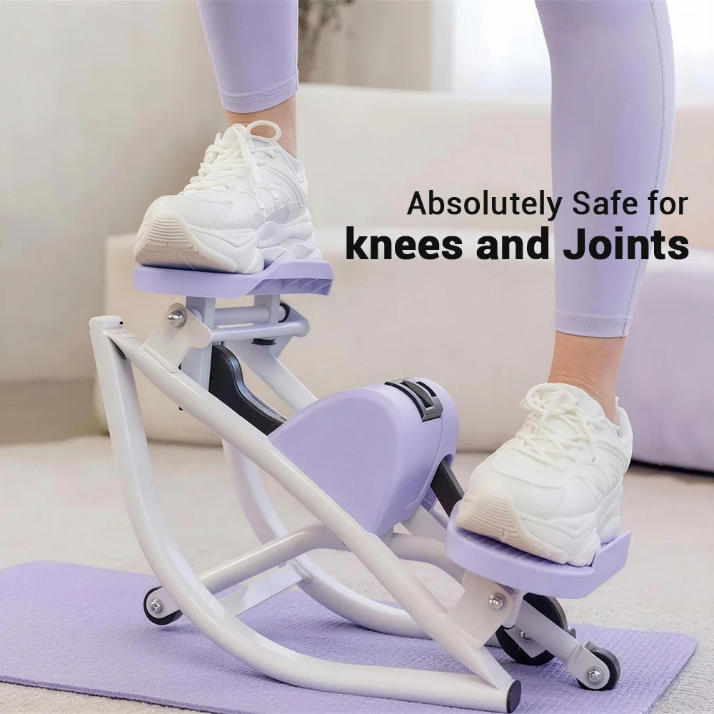 Umay Mini Stepper Machine With Resistance Bands For Home Workouts