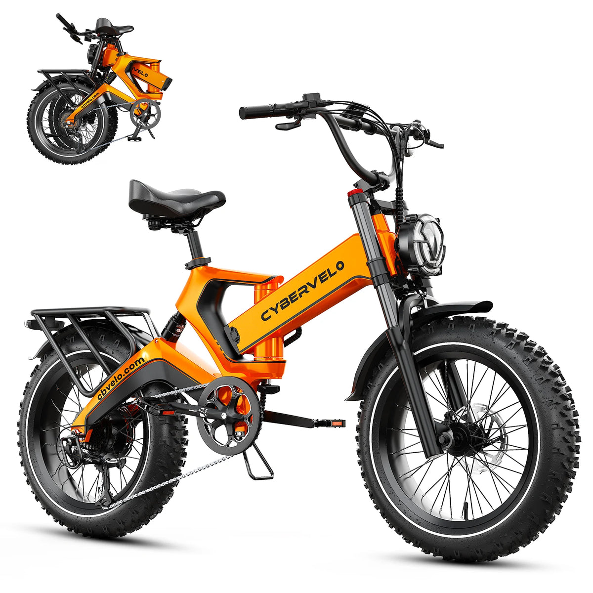 Cbvelo Ek6 Max Fat Tire Electric Commuter Bicycle For Trails