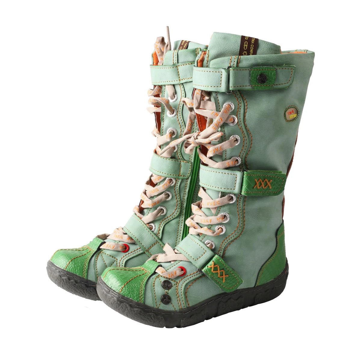 TMA EYES Women Winter Snow Boots With Warm Plush Lining