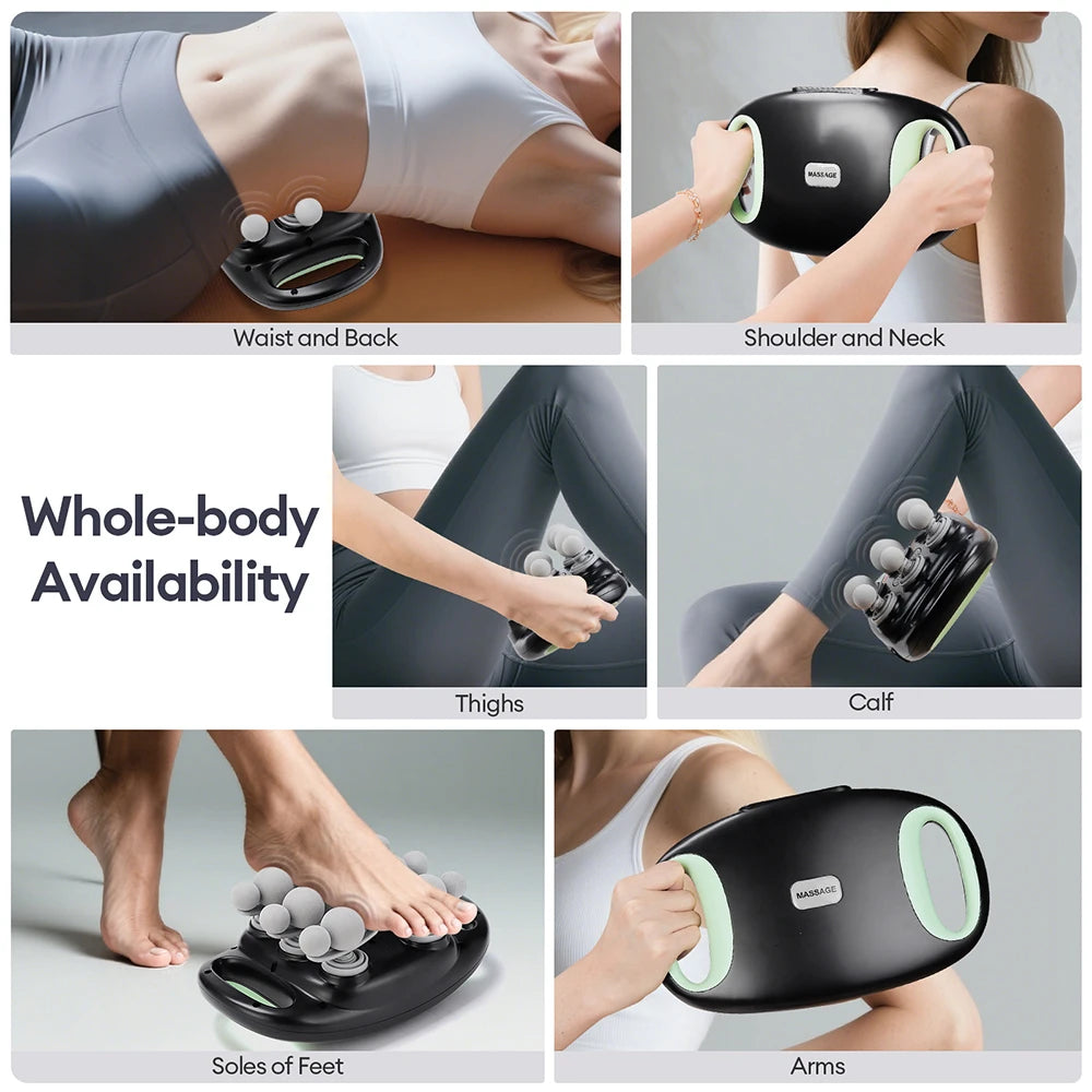 Iebilif Red Light Deep Tissue Massage Gun for Muscle Relief