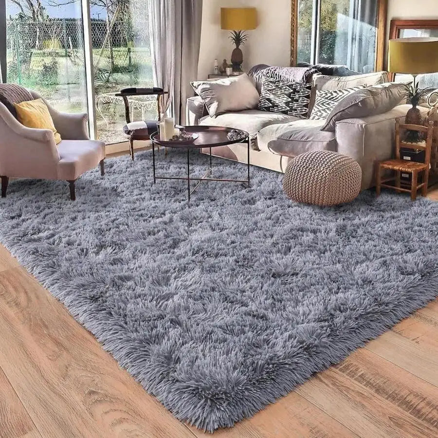 Plush Shag Rug For Bedroom Living Room And Dorm Decor