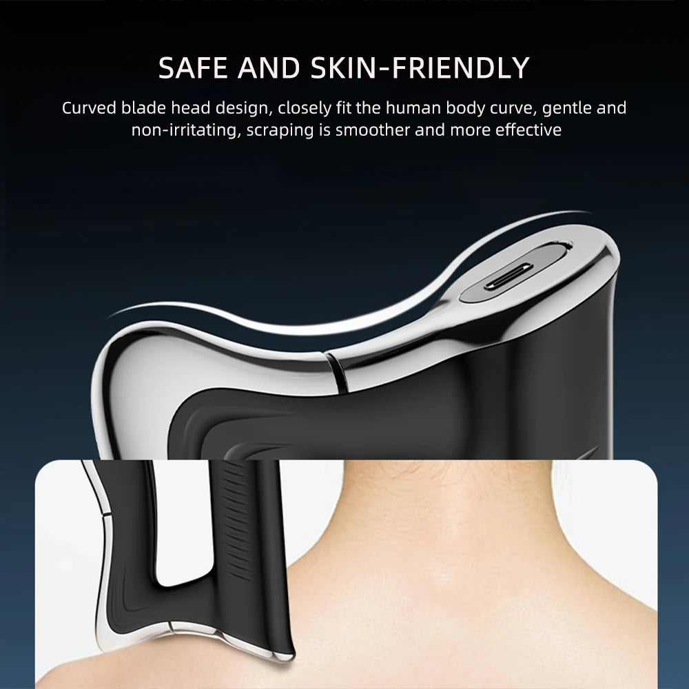 Foreverlily Electric Fascia Massage Scraper for Muscle Relaxation and Recovery