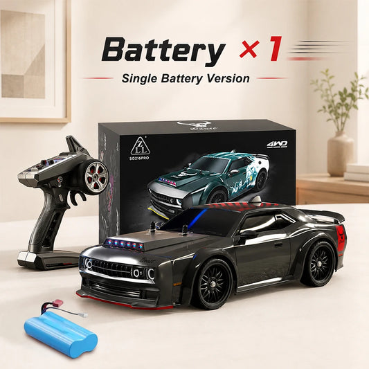 ZNLYRION Brushless RC Drift Car With 4WD Racing Action Lights