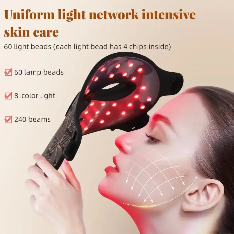 UBilli LED Face Mask Near Infrared Light Therapy Skin Rejuvenation