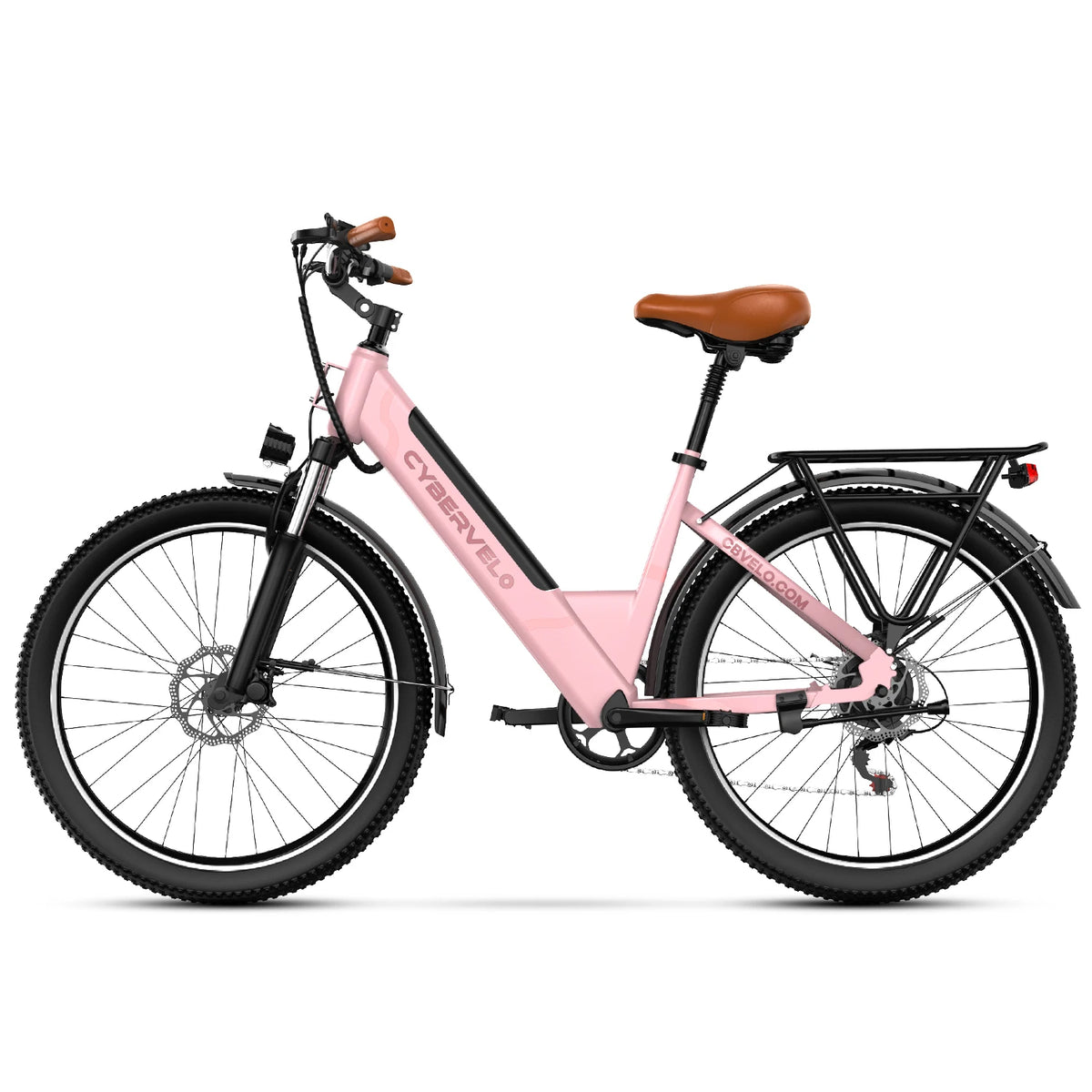 Cybervelo Urban Electric Bike With 1000W Motor And 7 Speed Gears