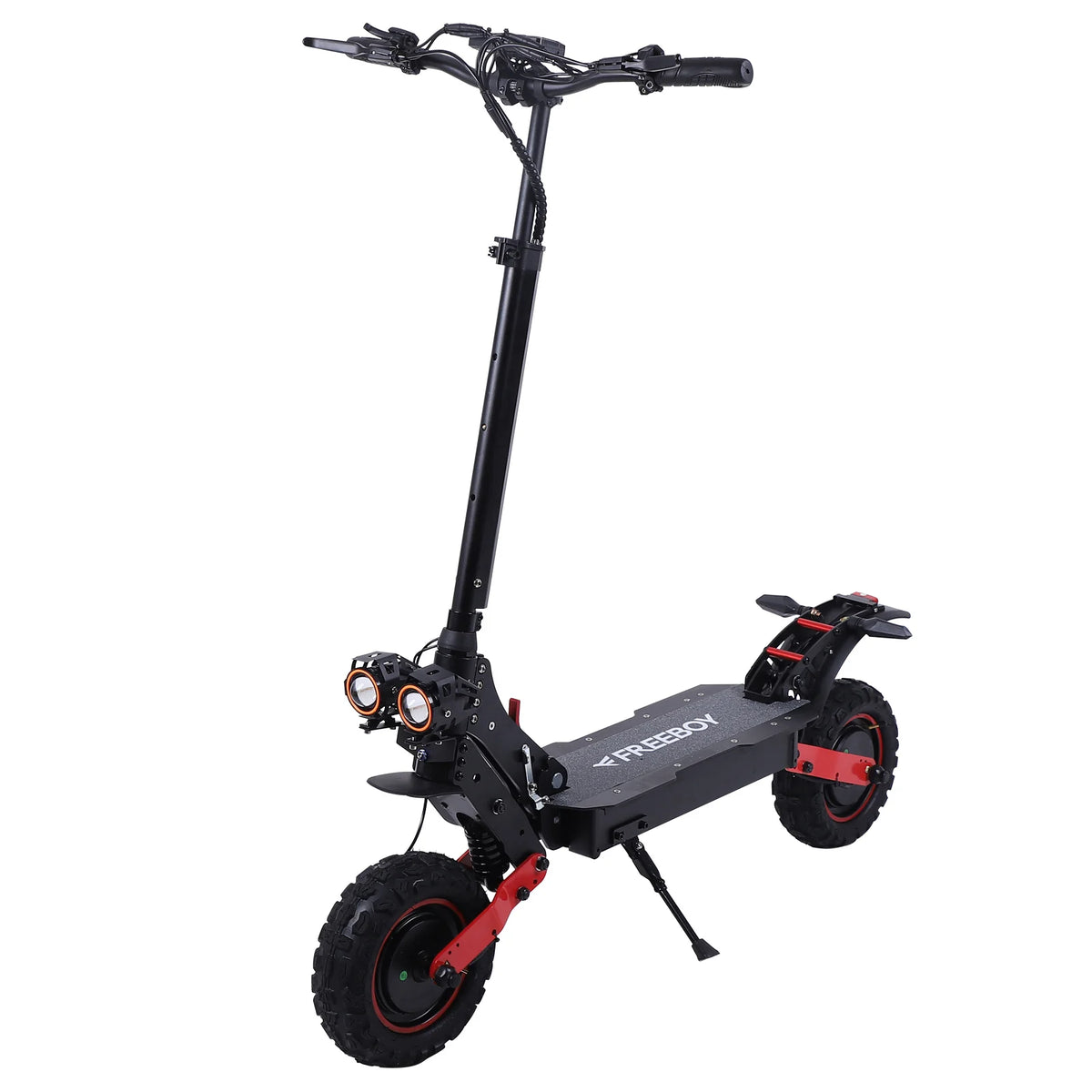 EOEOTWO Dual Motor Electric Scooter With Hydraulic Brakes
