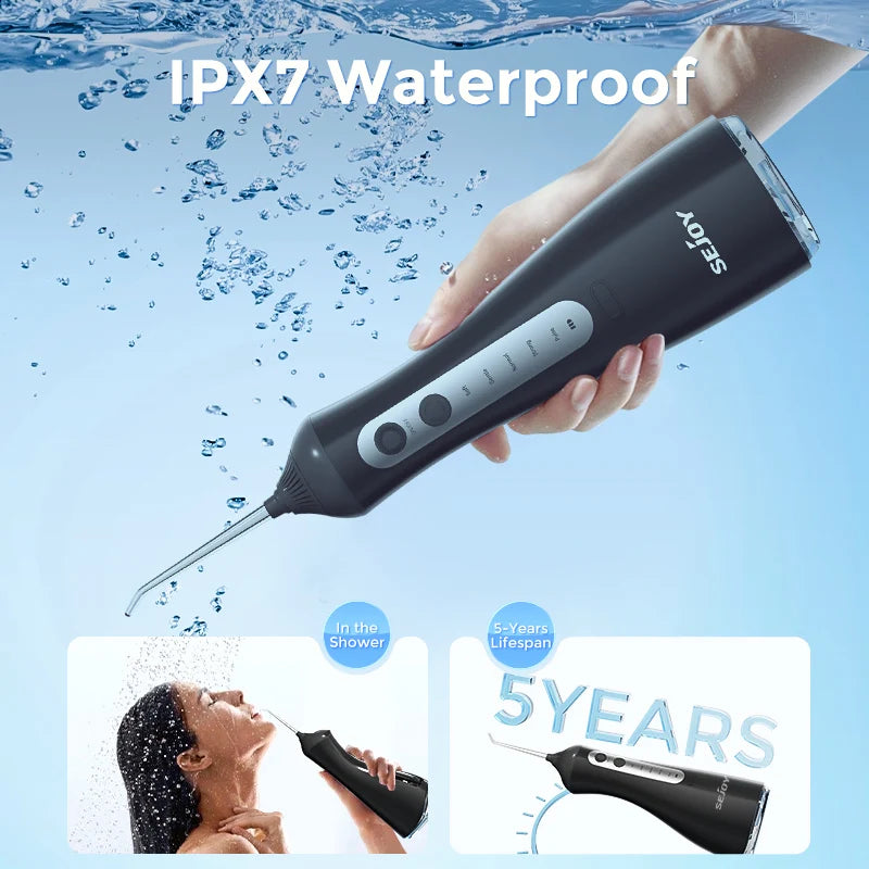 Sejoy Cordless Electric Oral Irrigator For Effective Dental Cleaning