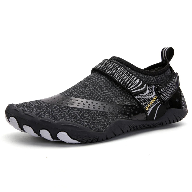 Mens Quick Dry Five Finger Water Shoes For Swimming Outdoors