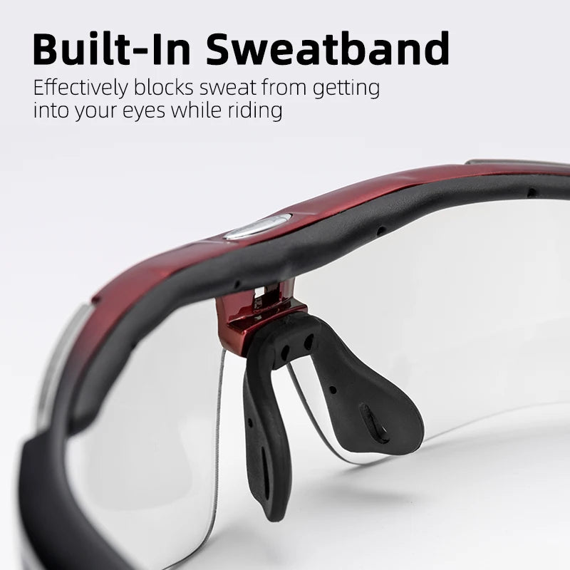 Rockbros Cycling Photochromic Sunglasses With UV400 Protection Lens