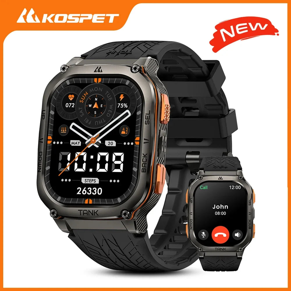 KOSPET Tank M3 Ultra GPS Smartwatch Health Monitor
