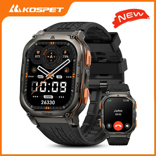 KOSPET Tank M3 Ultra GPS Smartwatch Health Monitor