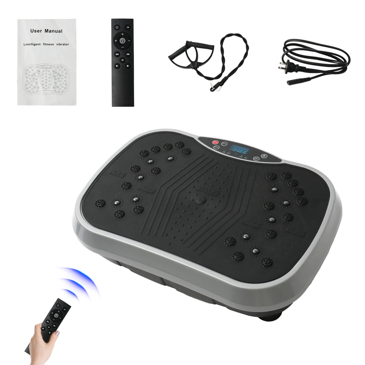 Portable Vibration Plate Exercise Machine For Home Workouts