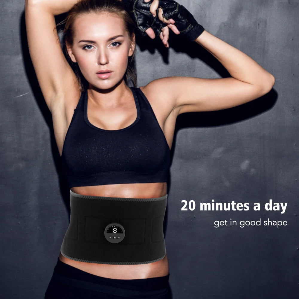 Hailicare EMS Waist Belt Muscle Massager Abdominal Trainer