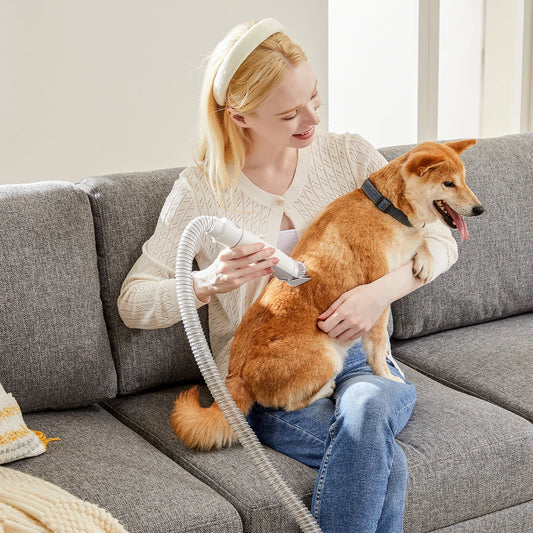 JHK Professional Pet Grooming Vacuum Kit With Cordless Clippers