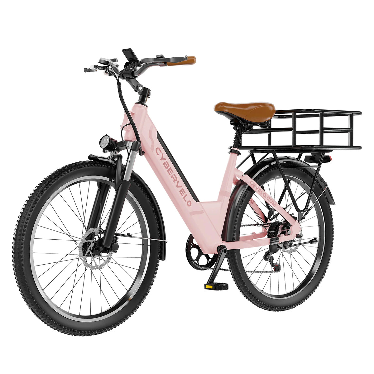 Cybervelo Urban Electric Bike With 1000W Motor And 7 Speed Gears