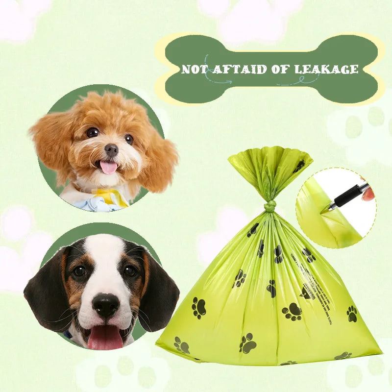 Extra Thick Leakproof Dog Poop Bags For Pet Waste Cleanup