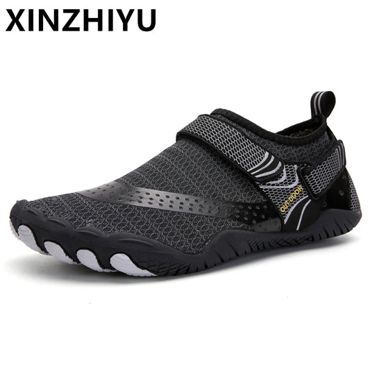Mens Quick Dry Five Finger Water Shoes For Swimming Outdoors