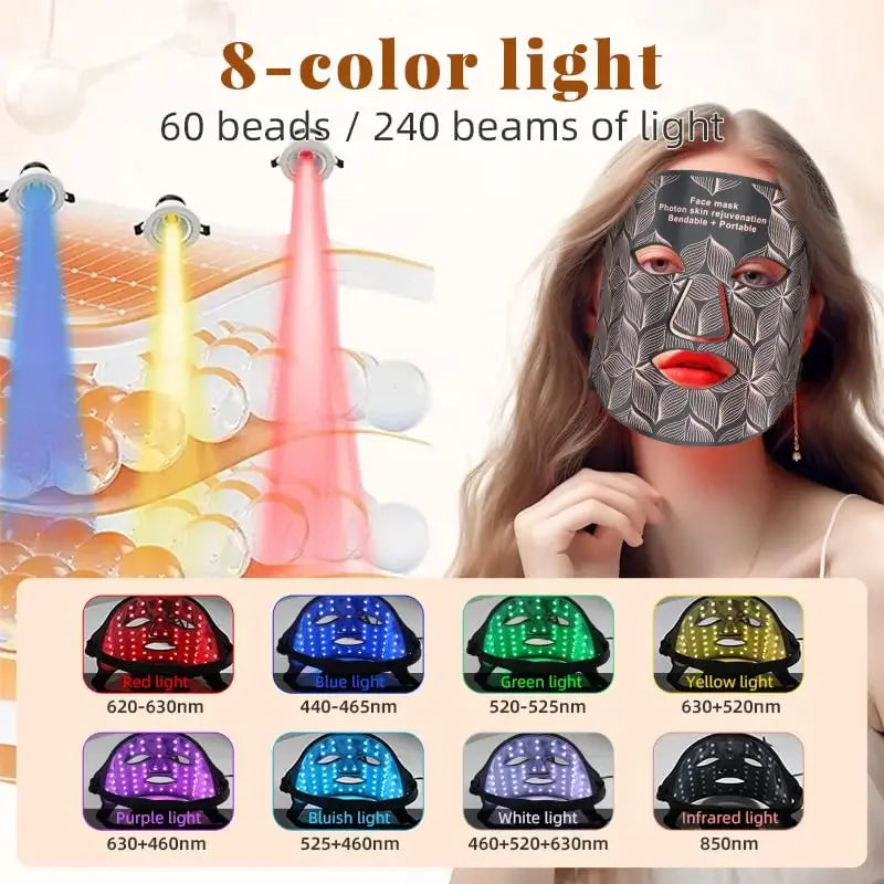 UBilli LED Face Mask Near Infrared Light Therapy Skin Rejuvenation