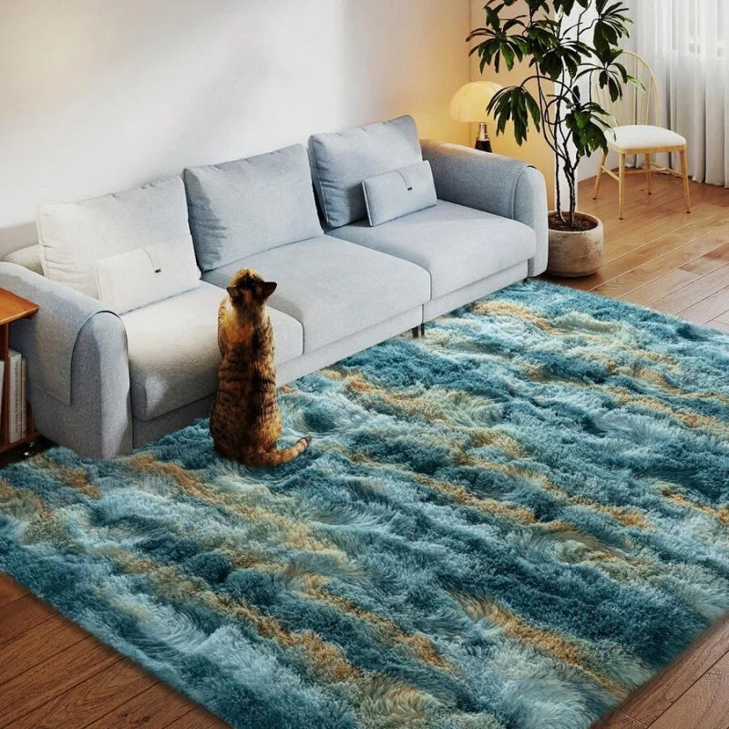 Plush Shag Rug For Bedroom Living Room And Dorm Decor