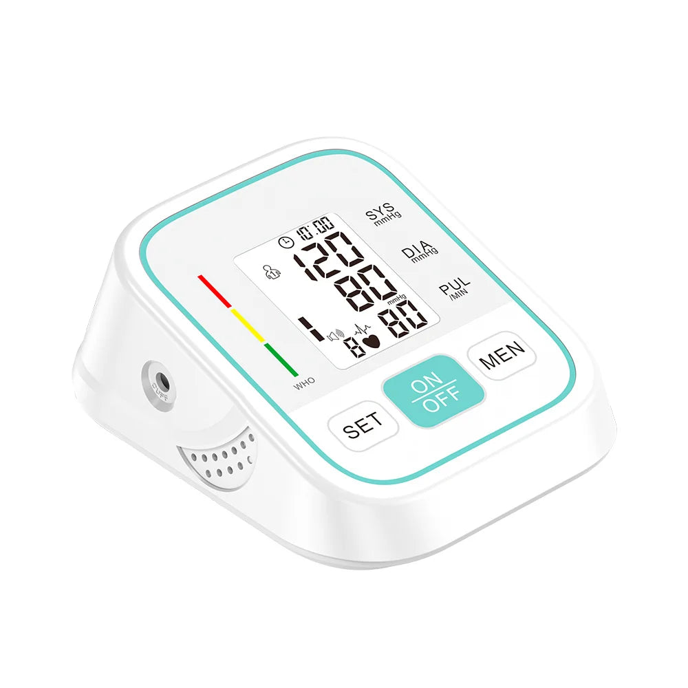 Automatic Upper Arm Blood Pressure Monitor With Voice Readout