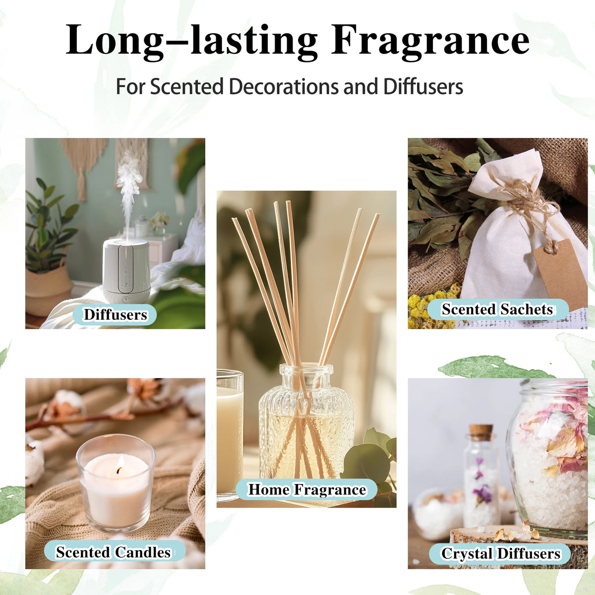 MAYJAM Essential Oils Gift Set For Aromatherapy And Fragrance