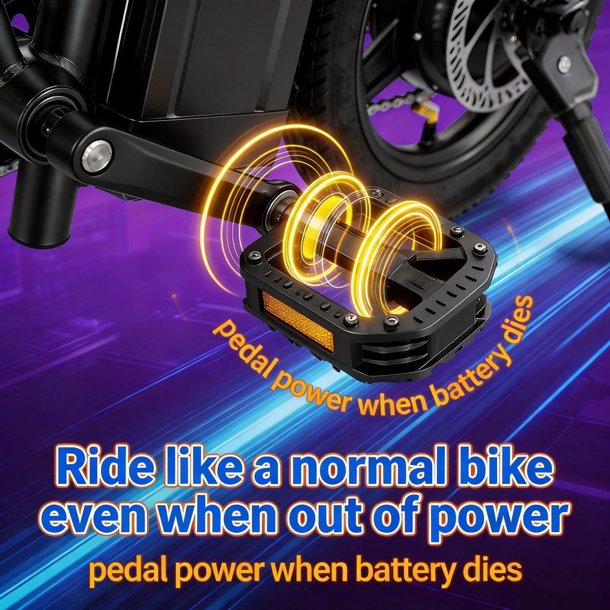 Hezzo 750W Peak Folding Electric Bike For Adult Commuters