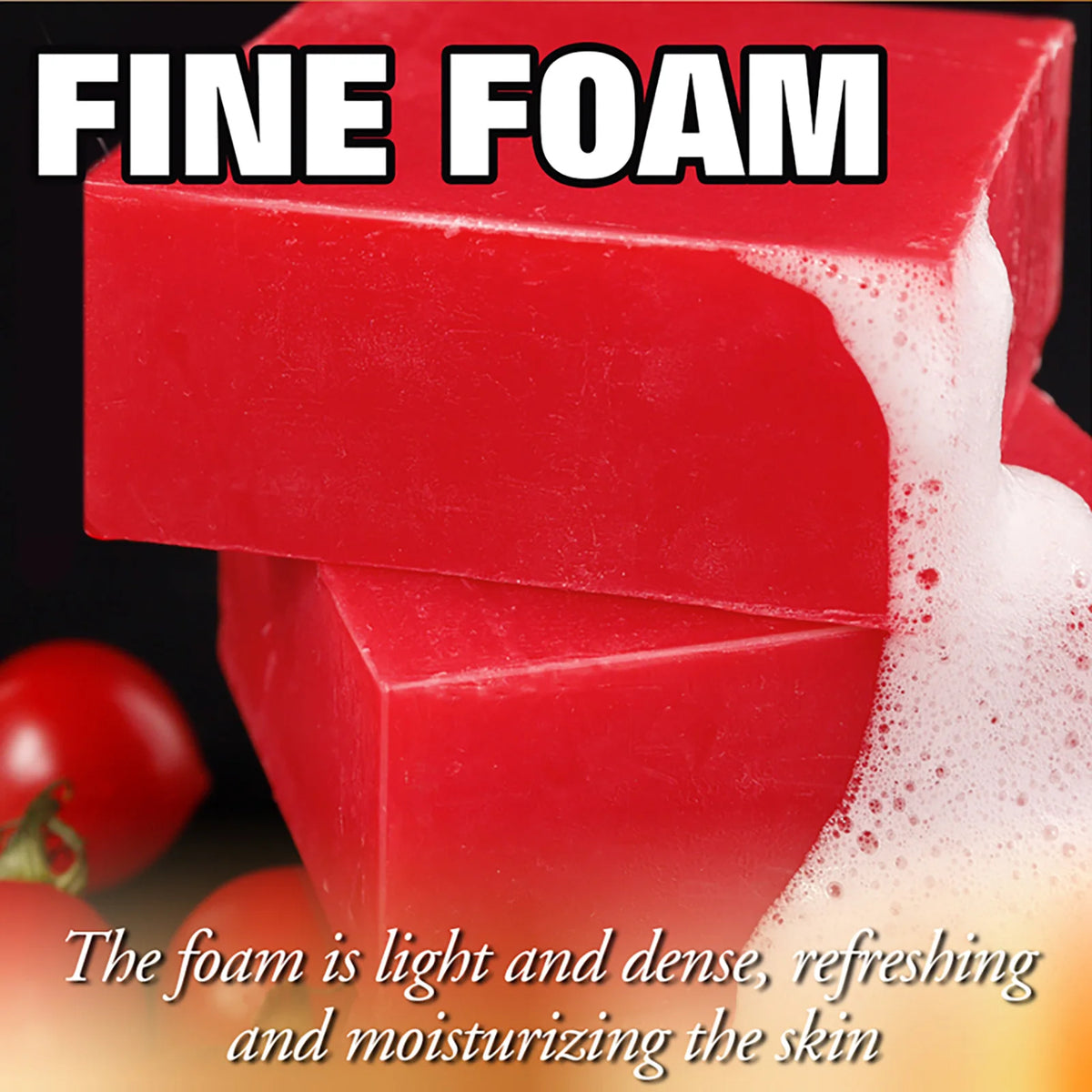 Ailke Natural Tomato Soap Bar For Whitening And Moisturizing Care