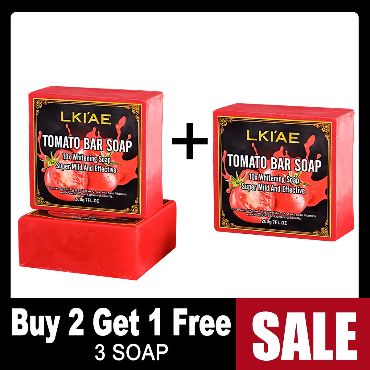 Ailke Natural Tomato Soap Bar For Whitening And Moisturizing Care