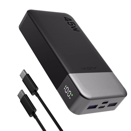 20000mAh 45W Fast Charging Power Bank With Led Display