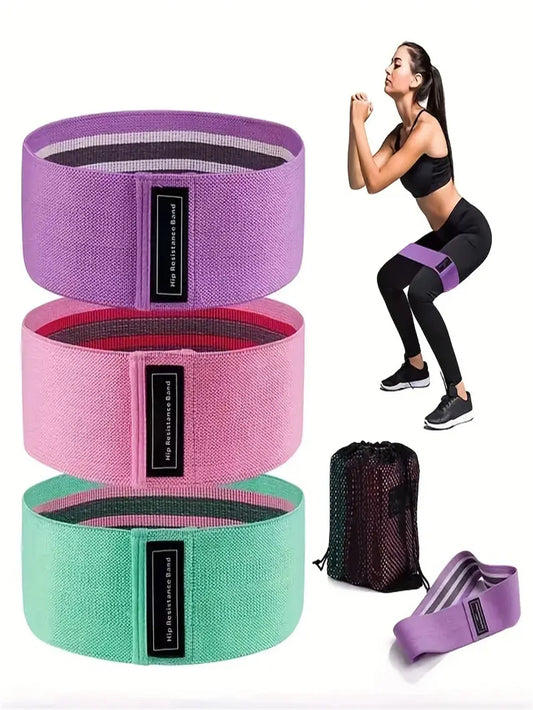 Pilates Yoga Elastic Resistance Bands for Strength and Stretch Workouts
