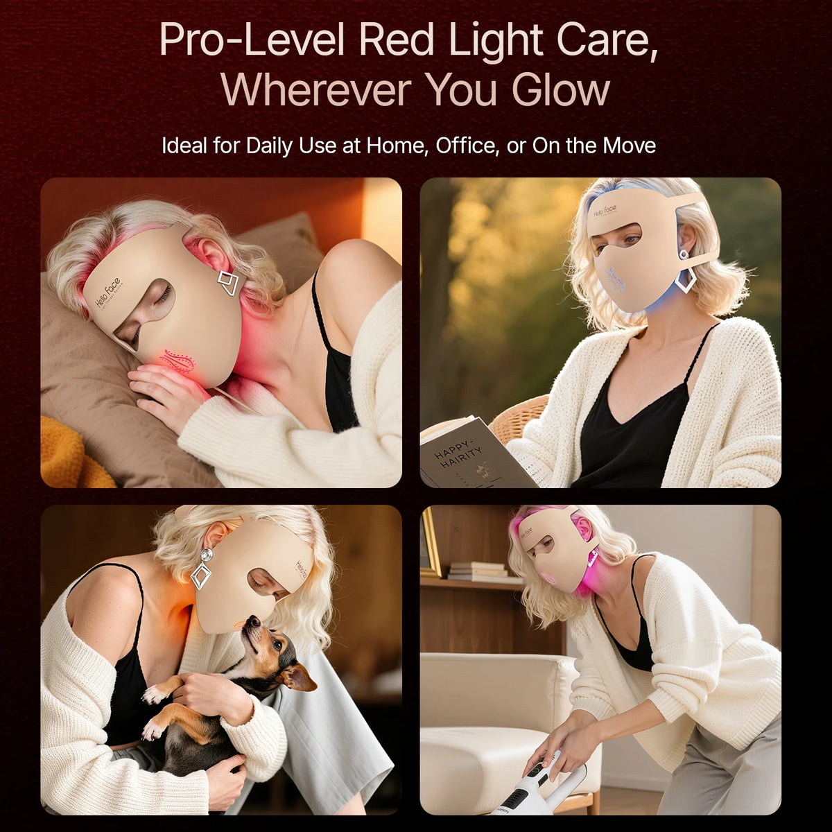 Hello Face Dr Pen M9 Microneedling Device With LED Mask