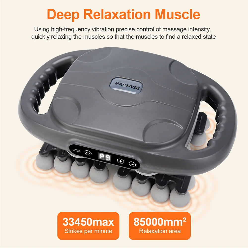 Iebilif 42 Head Massage Gun 9 Speed Deep Tissue Percussion Therapy