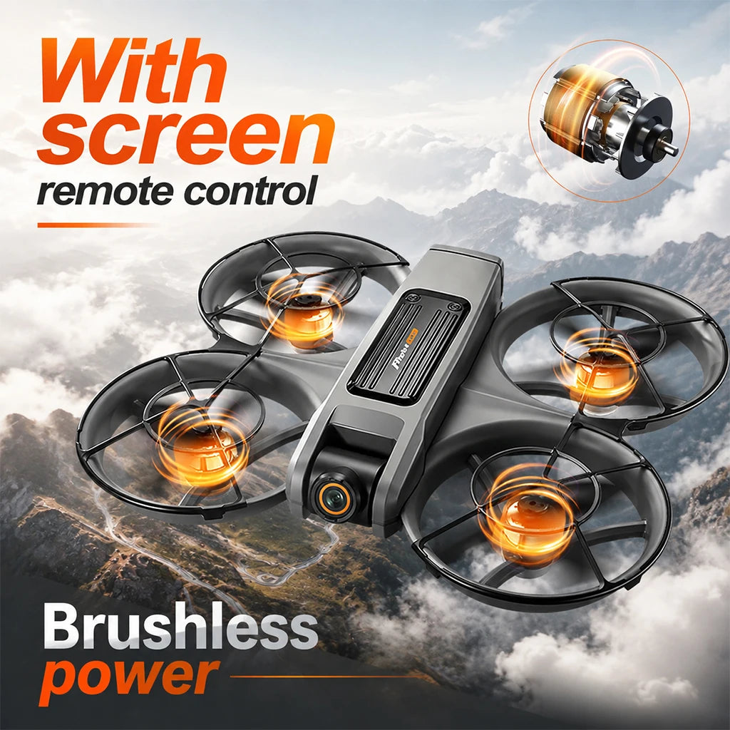 ZNLYRION Drone With 8K Dual Camera And Brushless Motor