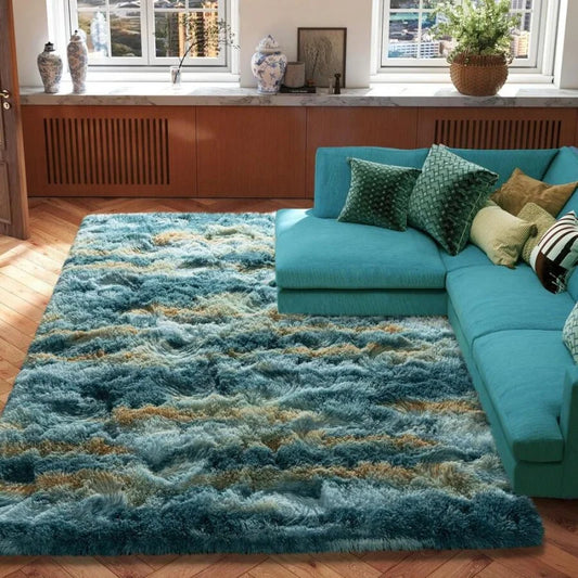 Plush Shag Rug For Bedroom Living Room And Dorm Decor