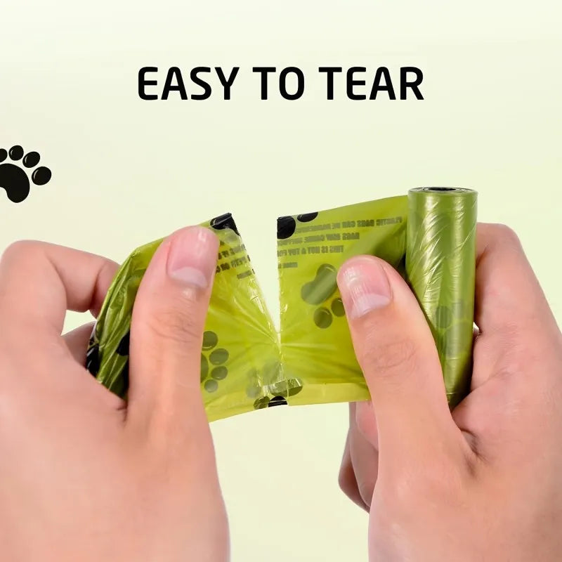 Extra Thick Leakproof Dog Poop Bags For Pet Waste Cleanup