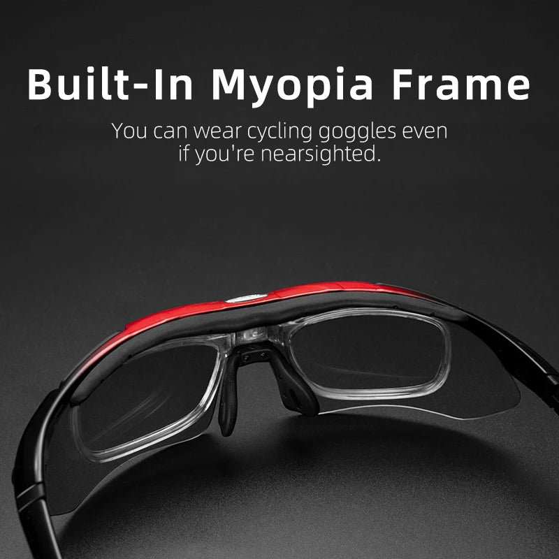 Rockbros Cycling Photochromic Sunglasses With UV400 Protection Lens