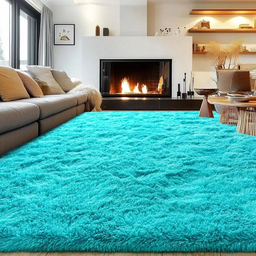 Plush Shag Rug For Bedroom Living Room And Dorm Decor
